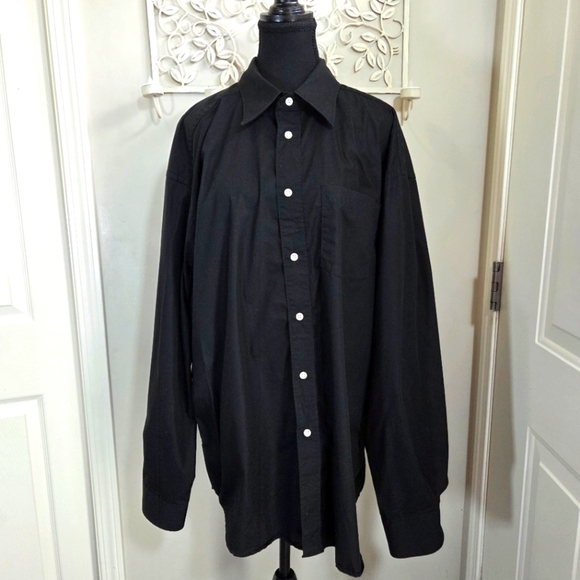 Banana Republic Men's Black Button-Up Shirt Size XL - Picture 1 of 3